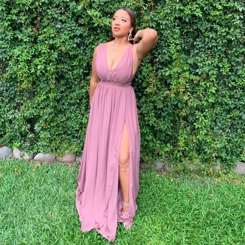 Open front Event Dress PROM / Graduation